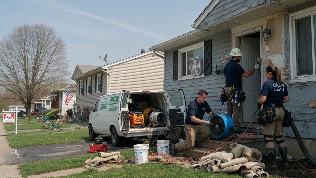 Flood Cleanup in Mount Freedom, NJ near me